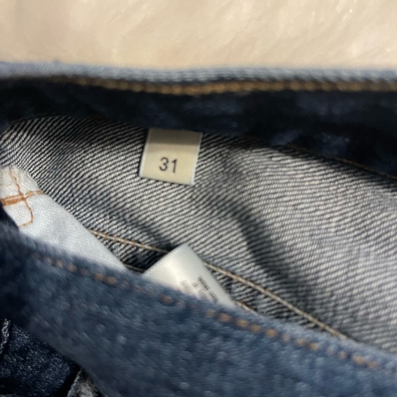 Citizens of Humanity Denim Shorts with Side Slit - Picture 3 of 4